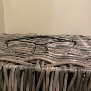 Authentic Christian Dior half-rim prescription eye wear.